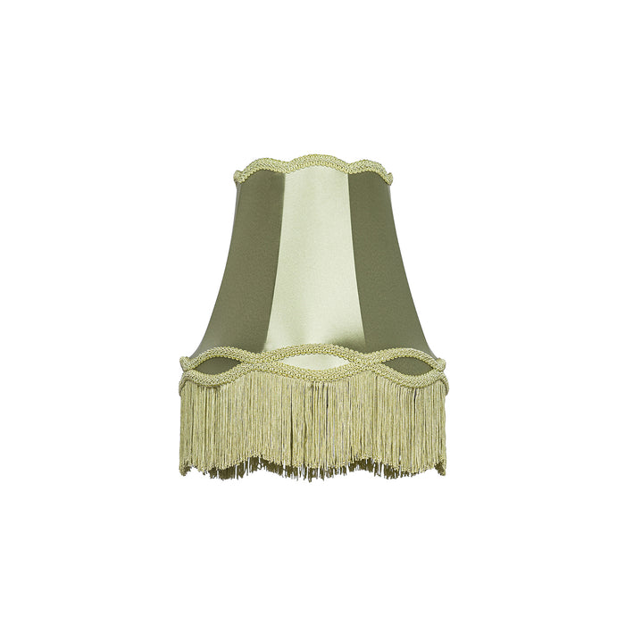 QAZQA Stoffen lampenkap groen 30 cm - Granny