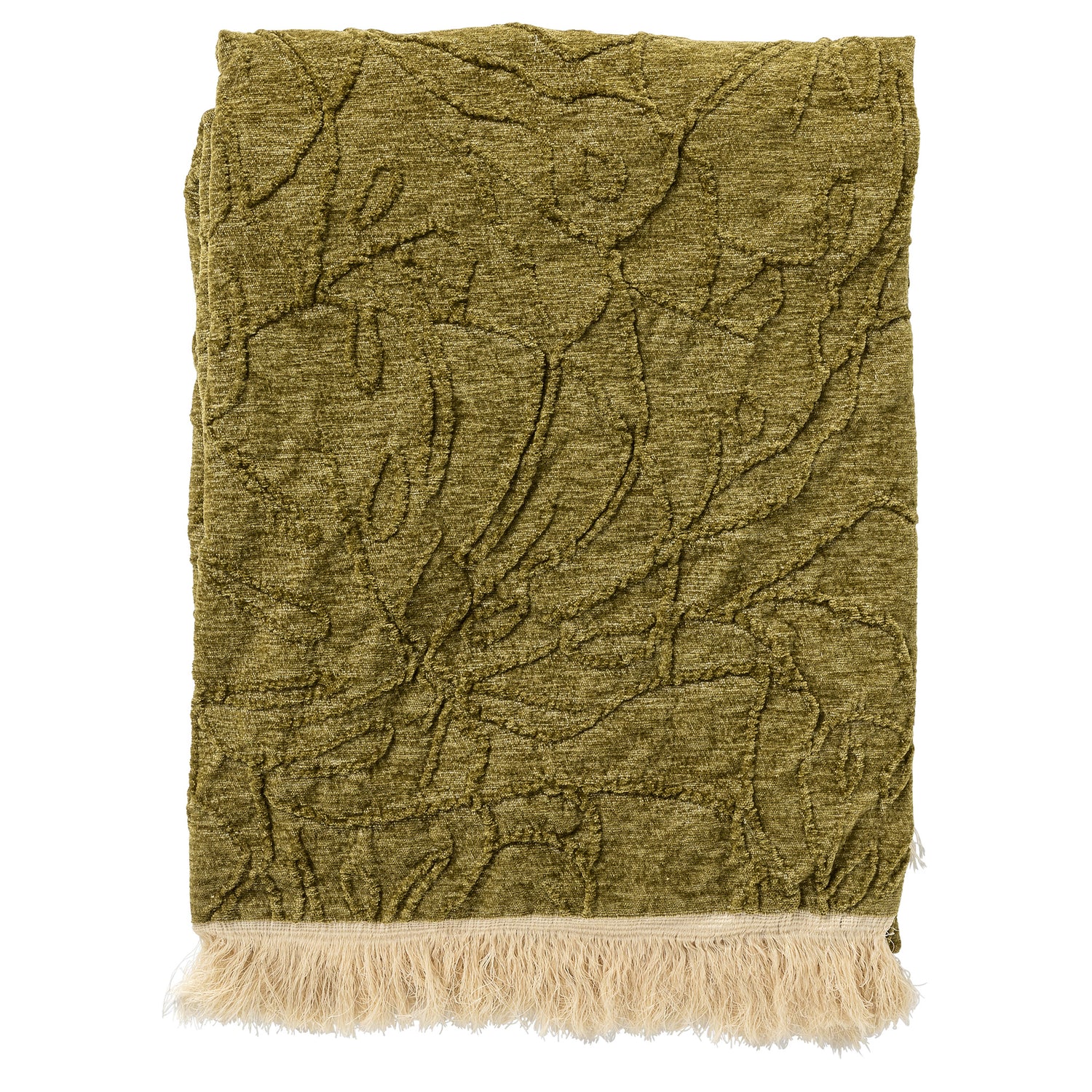 Dutch Decor plaid MAYBEL - 140x180 cm Olive Branch