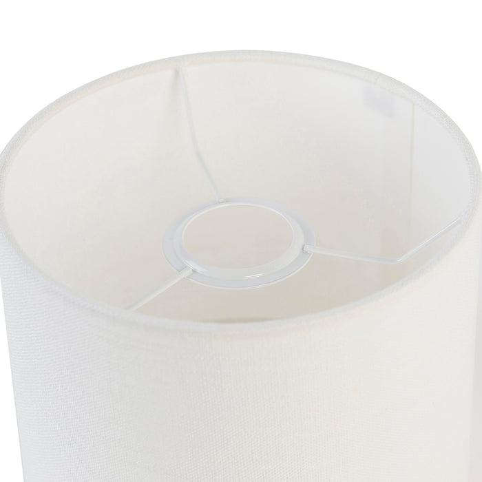 QAZQA Katoenen lampenkap wit 18|18|14