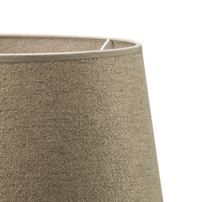 Home Sweet Home Lampenkap Melrose rond bruin - B:45xD:45xH:24cm