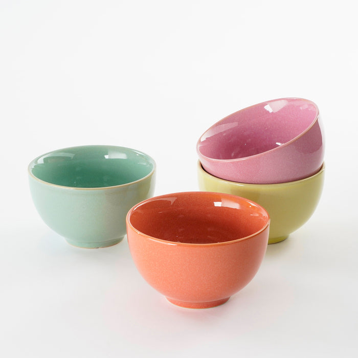 Mica Decorations Rico Schaaltjes - Set van 4 - Ø14 cm - Meerkleurig