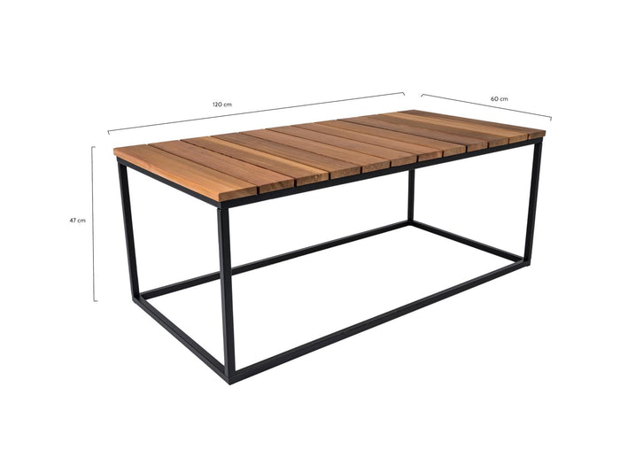Rechthoekige outdoor salontafel Vancouver