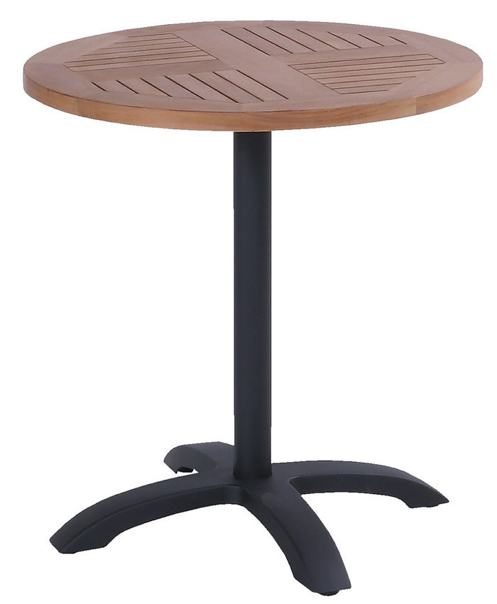 Hartman Sophie Teak Klaptafel Rond - Zwart