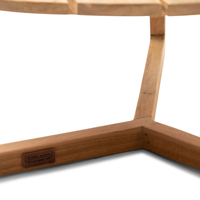 Riviera Maison Bijzettafel buiten  - Lovina Dia 80 - Bruin