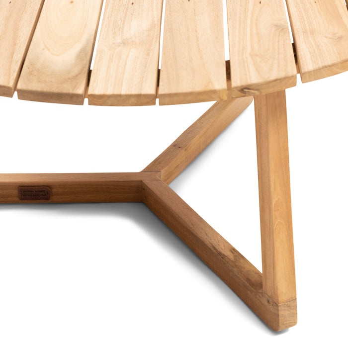 Riviera Maison Bijzettafel buiten  - Lovina Dia 80 - Bruin