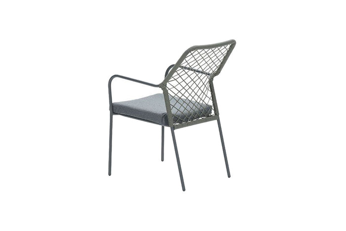 Garden Impressions Dido dining tuinstoel - Black|Mystic Grey