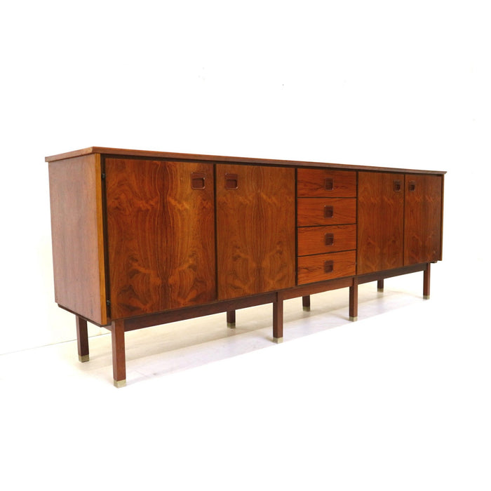 Reliving Groot Exclusief Vintage Palissander Dressoir Van Topform Uit