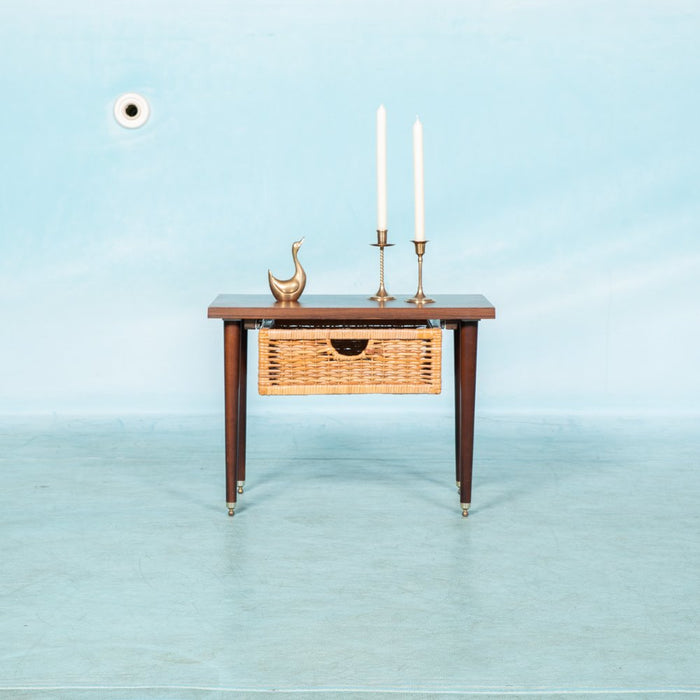 Reliving Vintage Palisander Ladekastje Jaren 60, Bijzet Nachtkastje