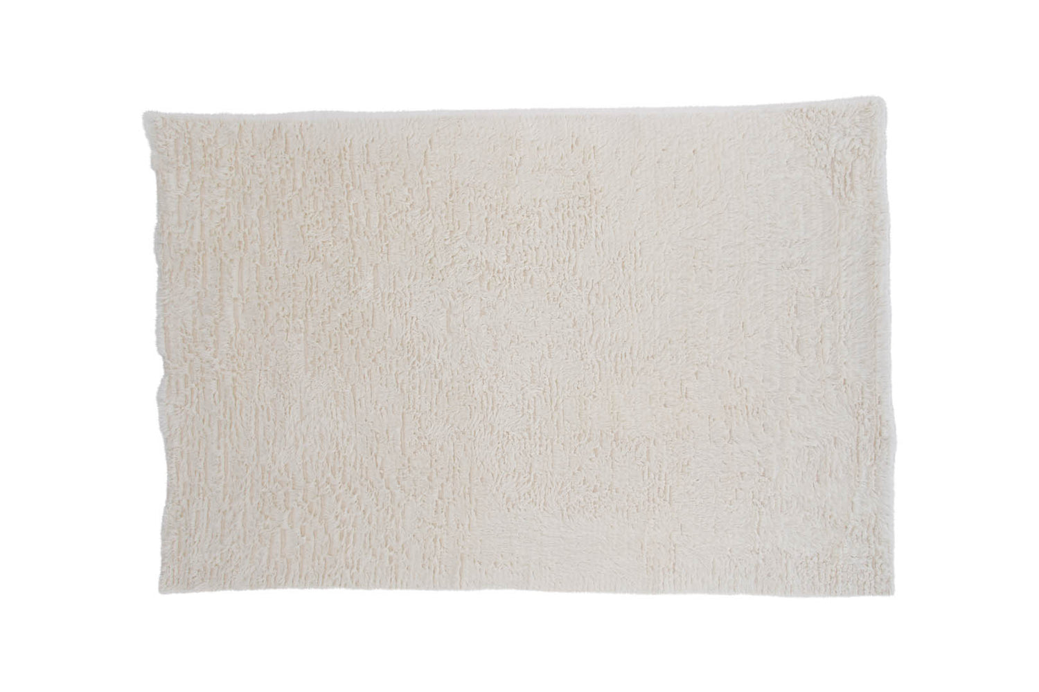 Hioshop Leiko vloerkleed 300x200 cm wol wit.