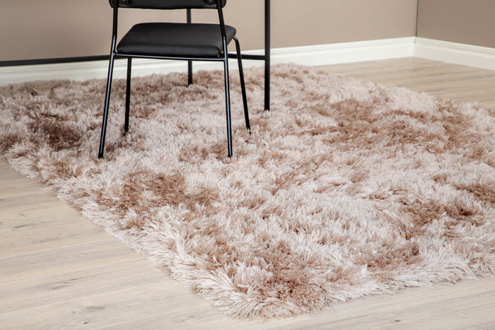 Hioshop Grace vloerkleed 300x200 cm polyester beige.