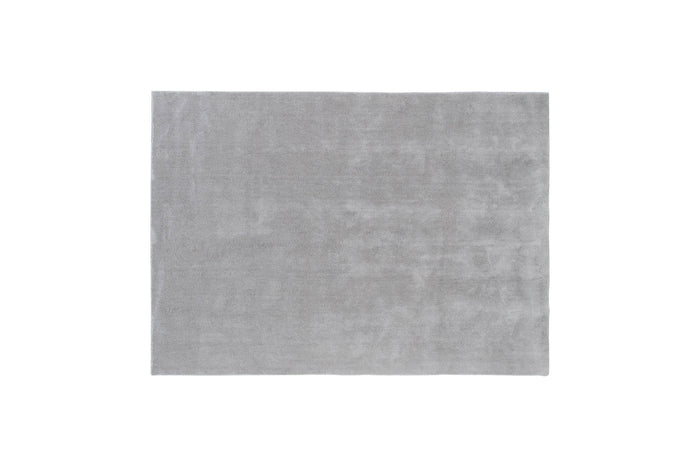 Hioshop Undra vloerkleed 240x170 cm polyester grijs.