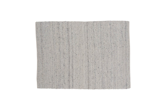 Hioshop Ganga vloerkleed 300x200 cm wol wit.