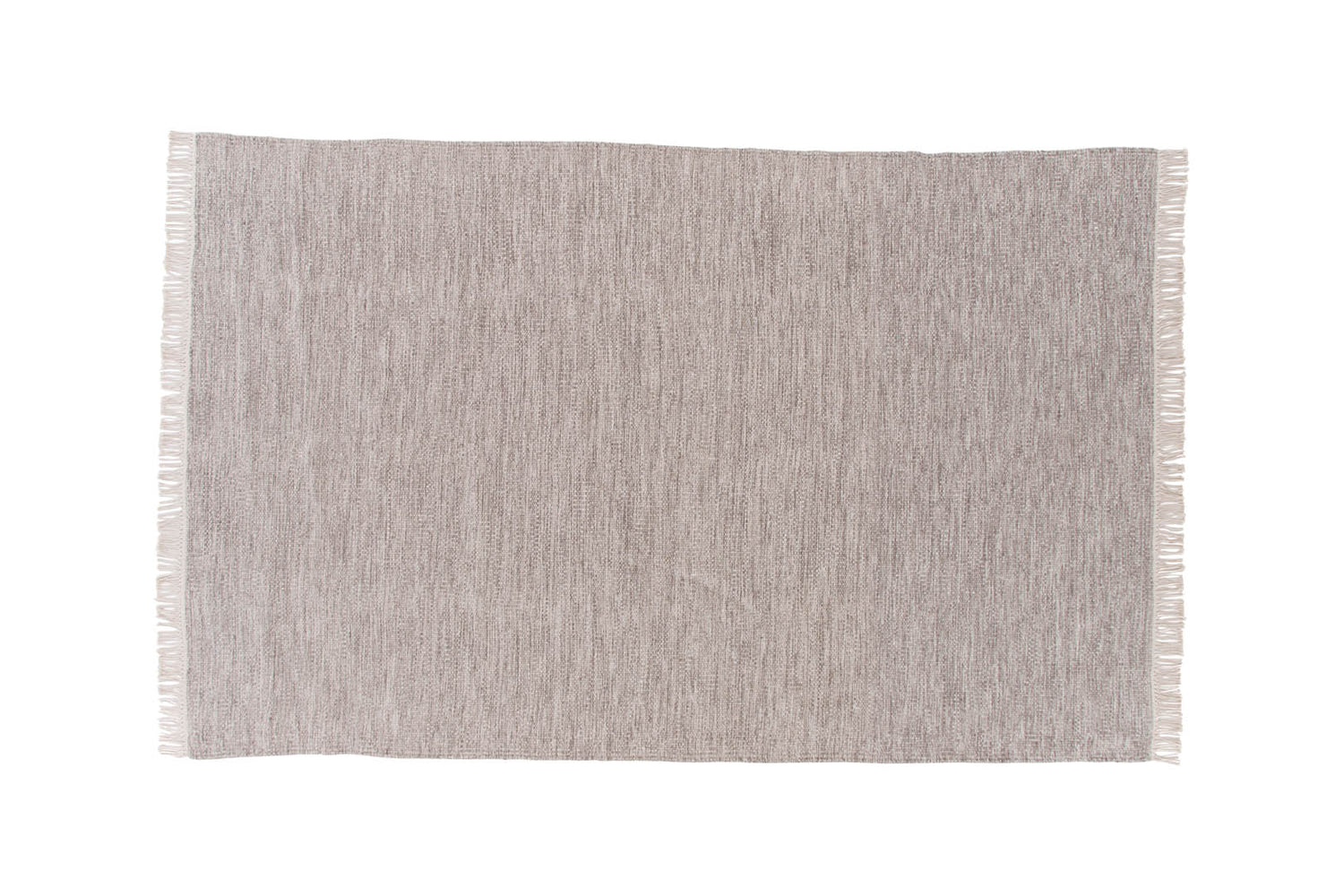 Hioshop Cyrus vloerkleed 230x160 cm wol beige.