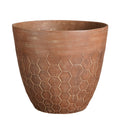 Mica Decorations Bravo Bloempot - H40 x Ø45 cm - Koper