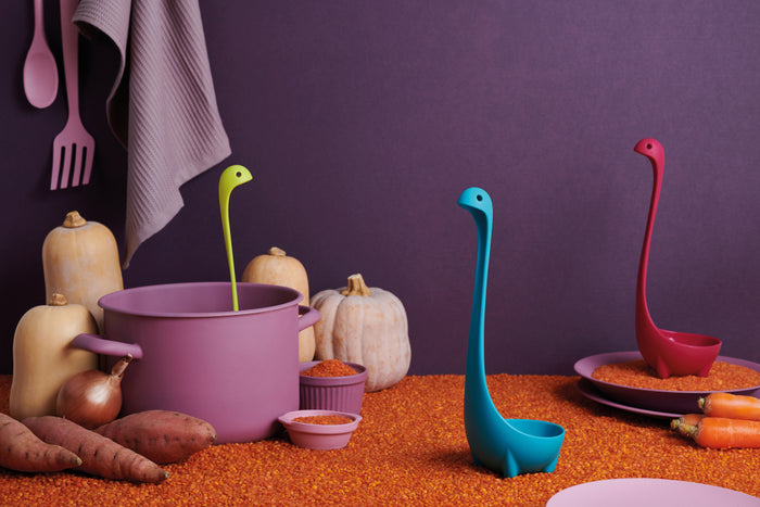 Ototo Jumbo Nessie - soeplepel - turquoise