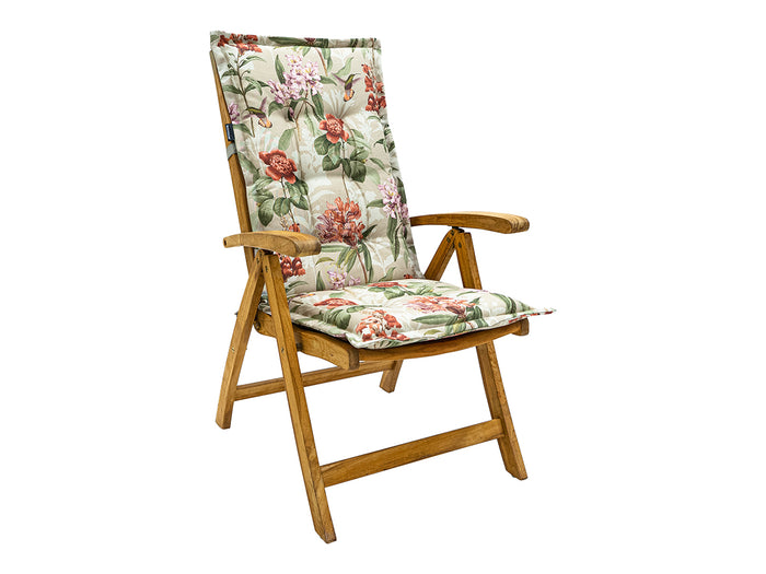 Madison - Tuinkussen Hoge Rug 123x50 - Multicolor - Lua Sand