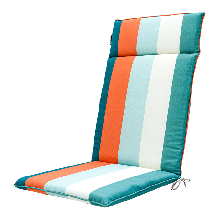 Madison - Tuinkussen Hoge Rug 120x50 - Blauw - Vivero Sea Blue