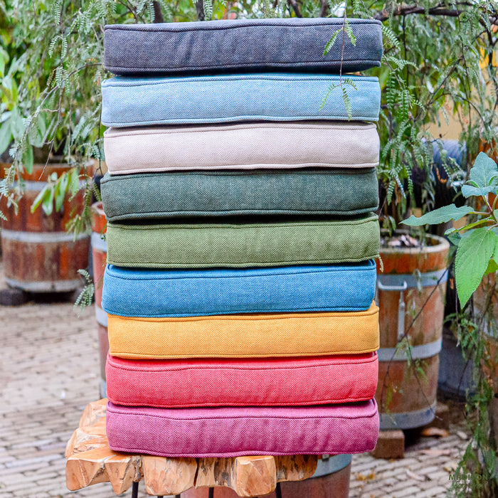 Madison - Bankkussen Bordeaux canvas eco+ - Ca. 110x48 cm