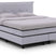 Goossens Boxspring Kaja - grijs - 160 x 200 cm