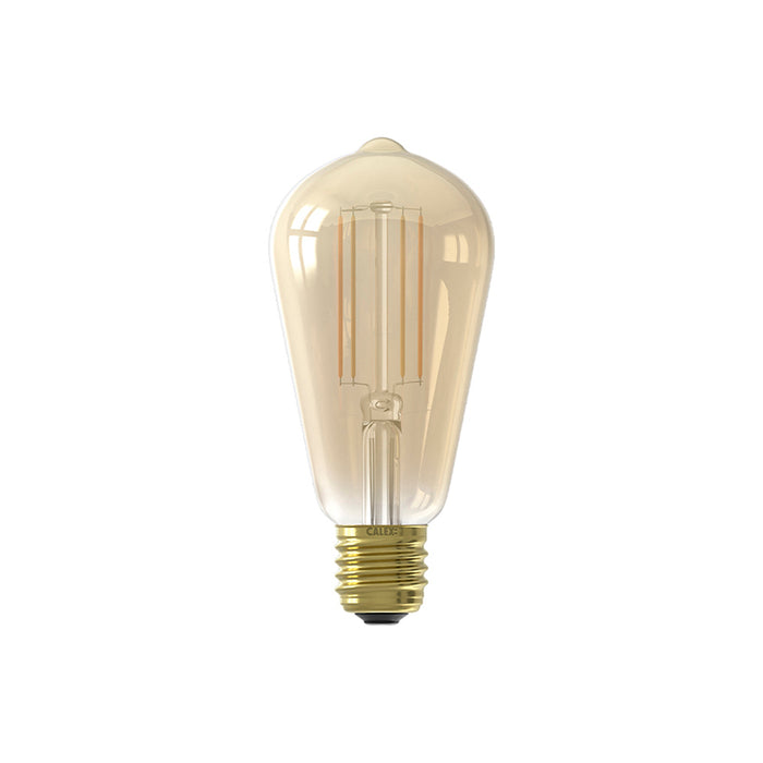 QAZQA Smart hanglamp zwart 7-lichts incl. Wifi ST64 - Pallon