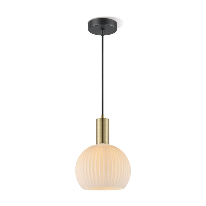 Home sweet home hanglamp Credo messing | opaal glas