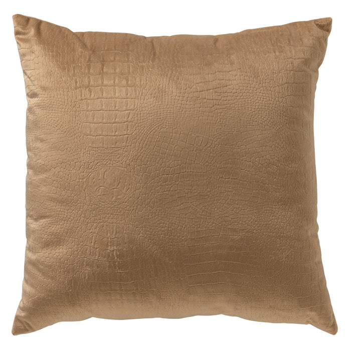 Dutch Decor kussenhoes CROCO - 40x40 cm Tobacco Brown