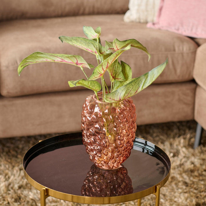 Light & Living Vaas Alfredo  - Glas - 15x20x15cm (BxHxD)