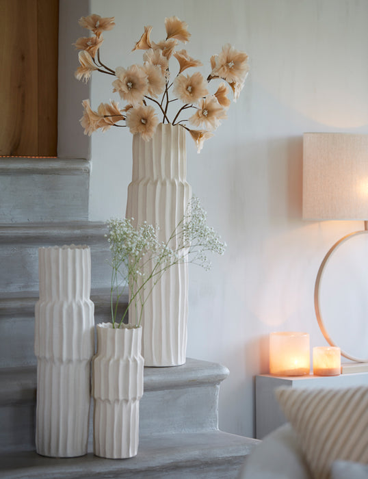 Light & Living - Vaas RAM - 17x17x58 - Wit