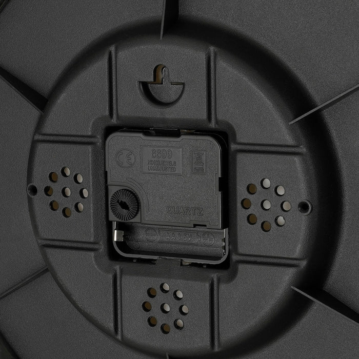 Mica Decorations Bonn Wandklok - Ø25 cm - Wit