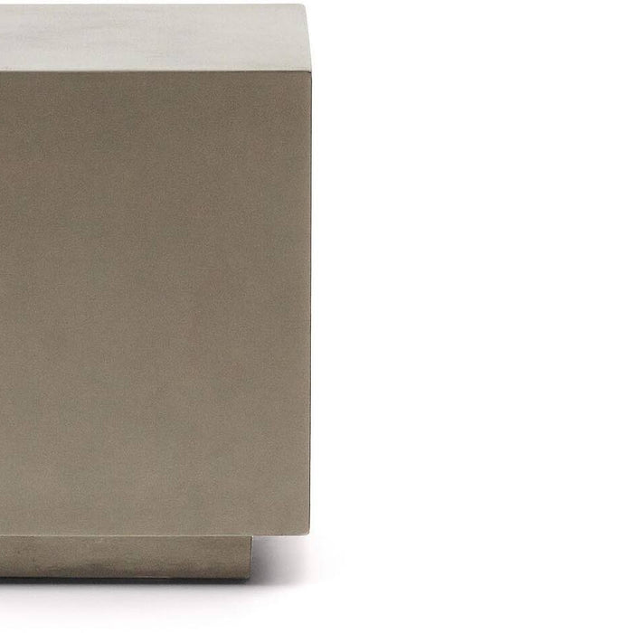 Kave Home - Rustella salontafel in cement 35 x 35 cm