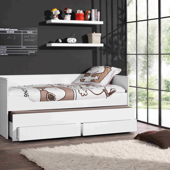 Vipack Robin Kajuitbed 90 x 200 cm met Slaaplade