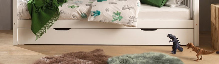 Vipack Dallas Huisbed met Slaaplade 90x200 cm Wit