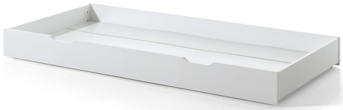 Vipack Tipi Bed met Uitvalbeveiliging en Bedlade Wit