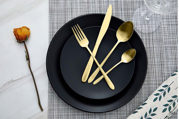 Buccan - Bestekset - London - 39 delig - Goud