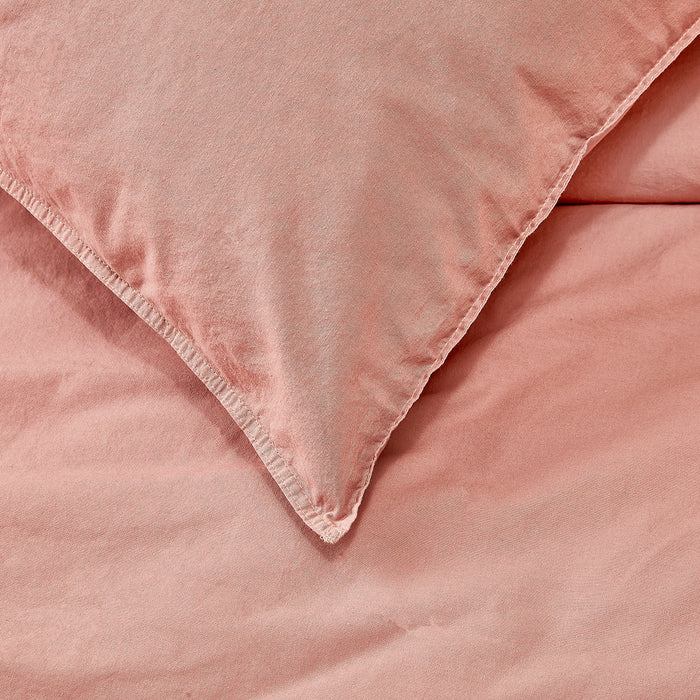 by fonQ Fresh Dekbedovertrek 200 x 200/220 cm - Rose Pink
