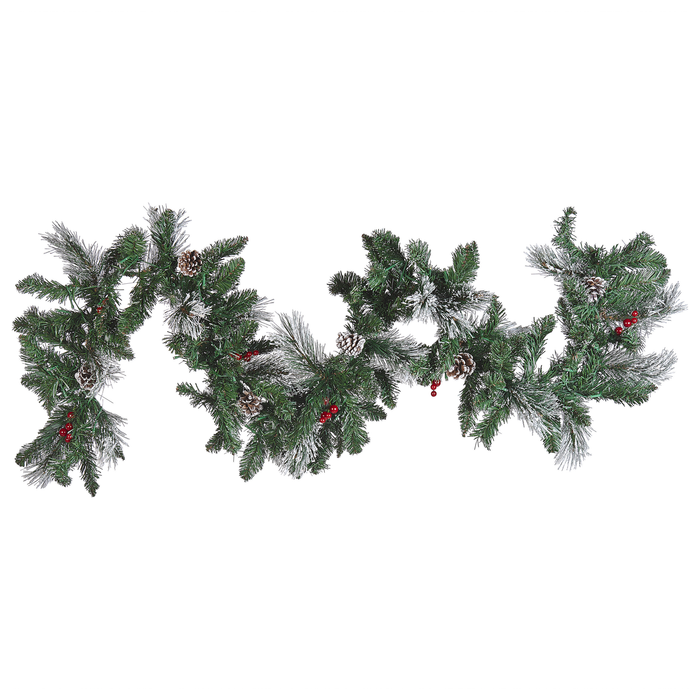 Beliani - WAPTA - Guirlande - Groen - 180 cm - Synthetisch materiaal