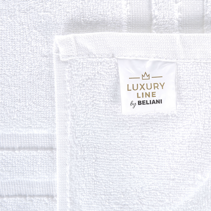 Beliani - ATIU - Handdoek set van 9 - Wit - Katoen