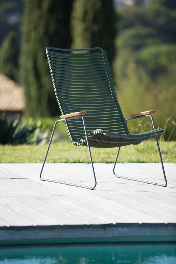 Click Lounge Chair fauteuil Pine Green