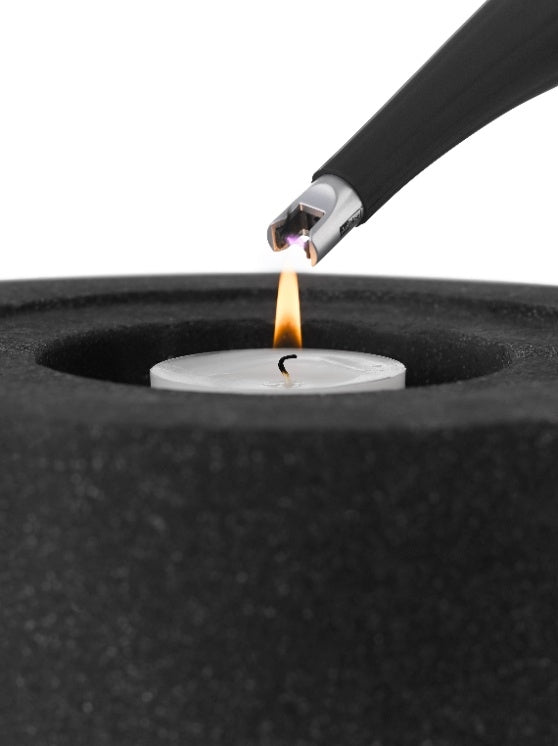 Tafelaansteker, Elektrisch, Oplaadbaar, Zwart - AdHoc | Arc