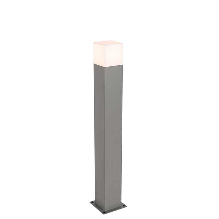 QAZQA Moderne staande buitenlamp grijs 70 cm IP44 - Denmark