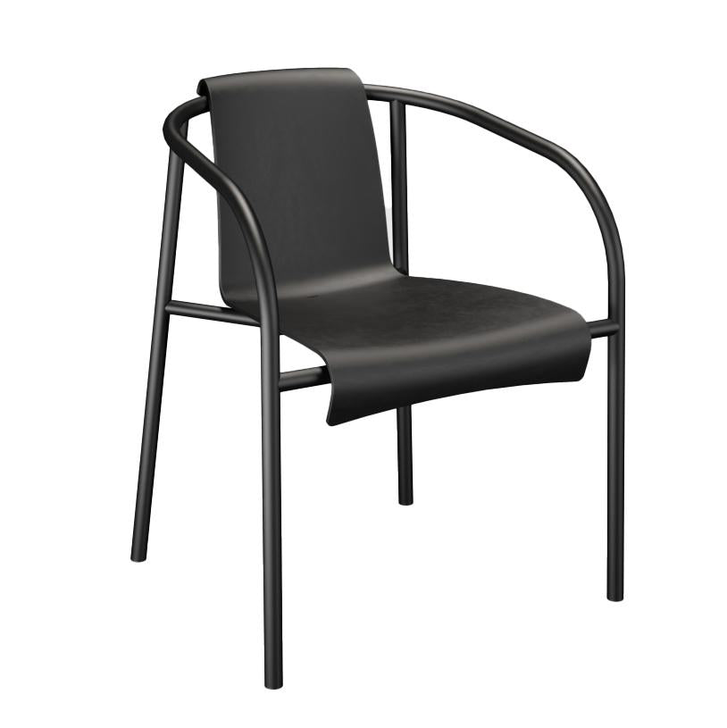 Houe Nami tuinstoel met armleuning Black