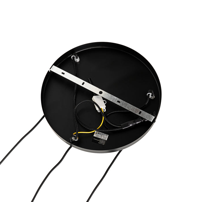 QAZQA Design hanglamp zwart met smoke glas 3-lichts  - Chico