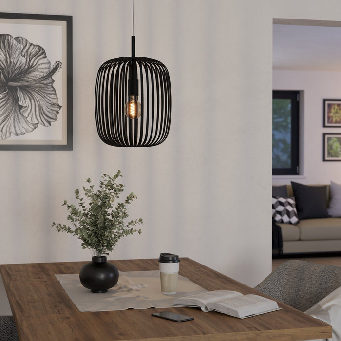 EGLO Romazzina Hanglamp - E27 - Ø 32,5 cm - Zwart