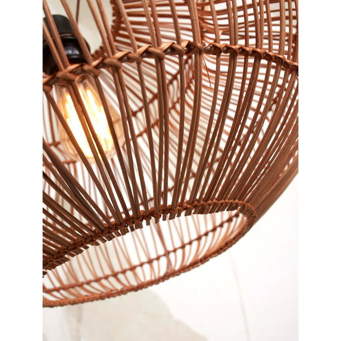 GOOD&MOJO Hanglamp Zanzibar - Rotan - Ø40x30cm