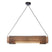 GOOD&MOJO Hanglamp Bhutan - Bamboe|Zwart - 85x15x15cm