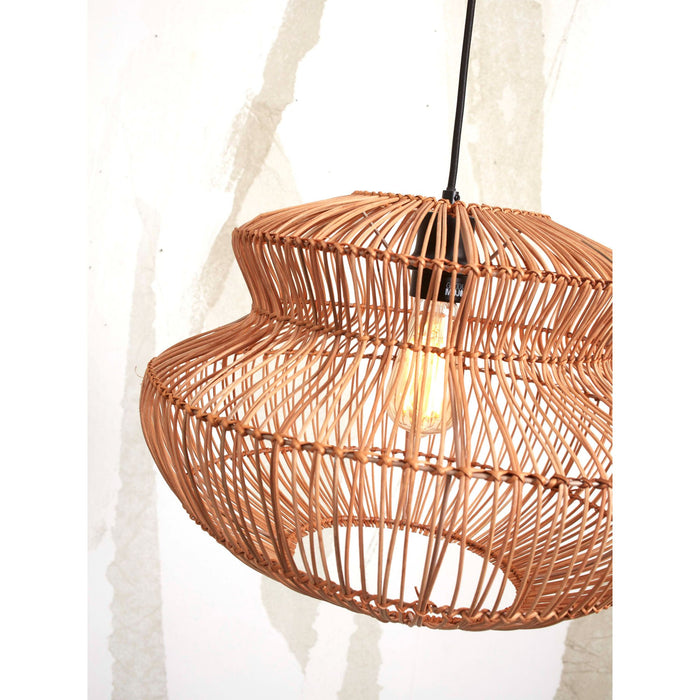 GOOD&MOJO Hanglamp Zanzibar - Rotan - Ø40x30cm