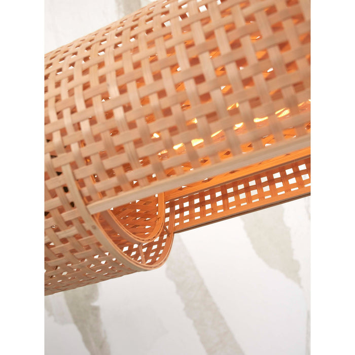 GOOD&MOJO Hanglamp Bhutan - Bamboe - 85x15x15cm