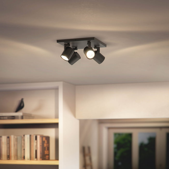 Philips Runner Opbouwspot Incl. WiZ GU10 Lampen