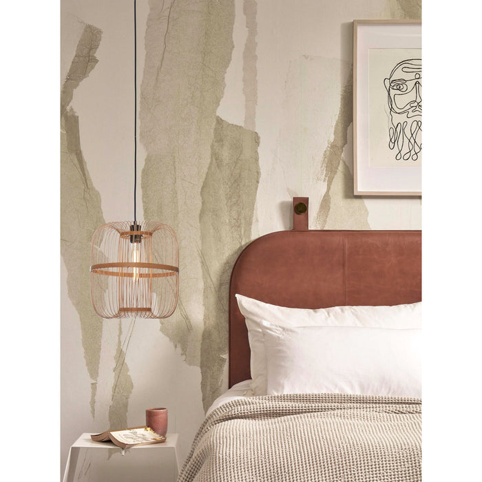 GOOD&MOJO Hanglamp Hokkaido - Bamboe - Ø25cm