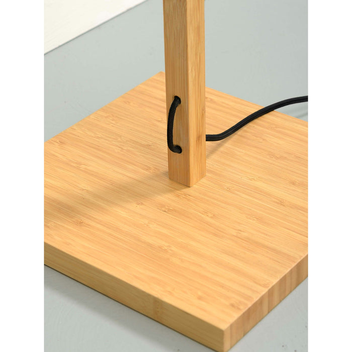 GOOD&MOJO Vloerlamp Java - Bamboe|Zwart - Ø50x158cm
